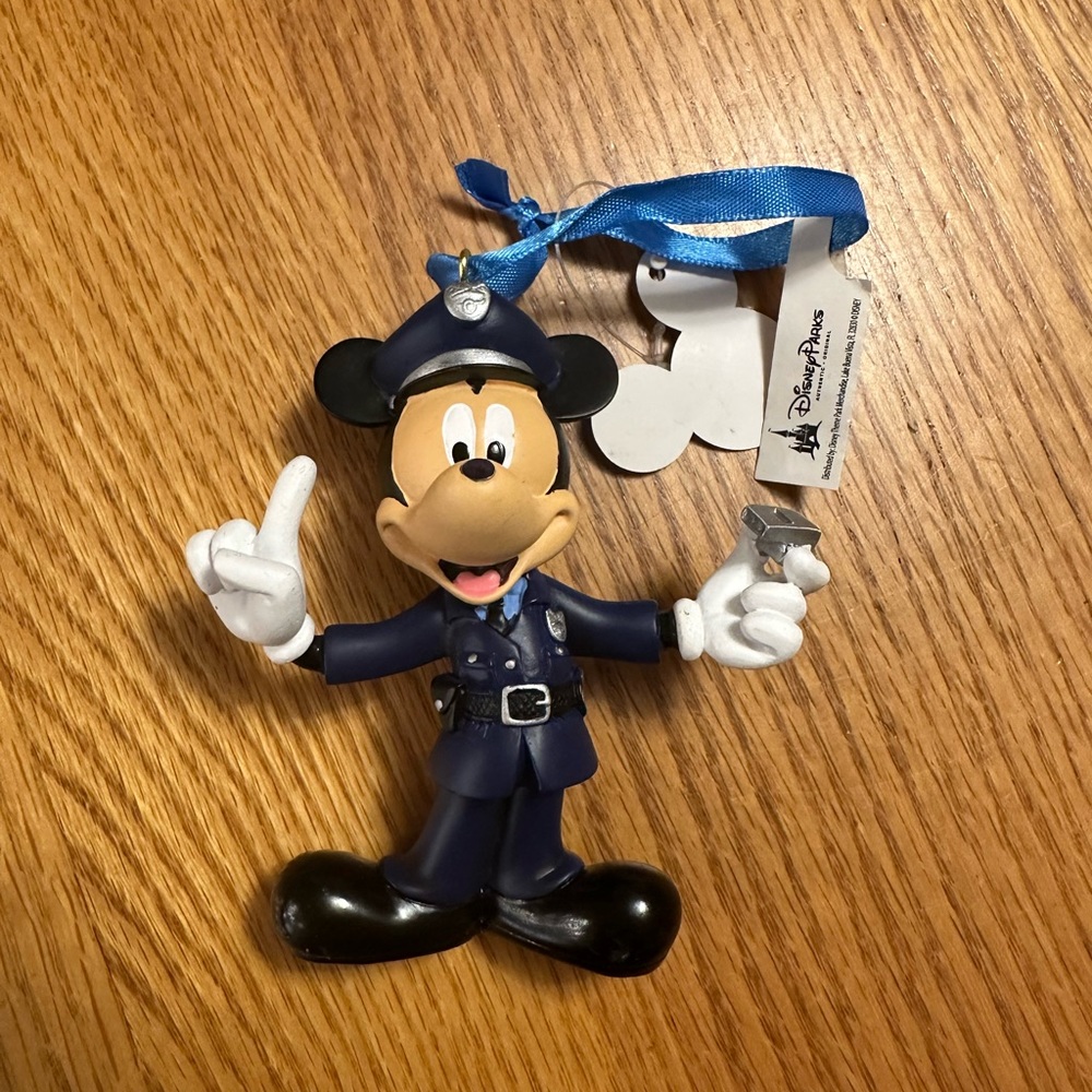 Disney Parks Mickey police ornament
